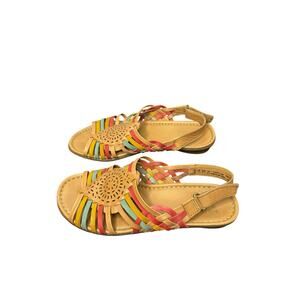 Naturalizer Whistle Huarache Leather Sandals Women’s Size 7.5